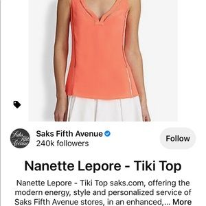 Nanette Lepore Tiki Top Madison Ave Boutique